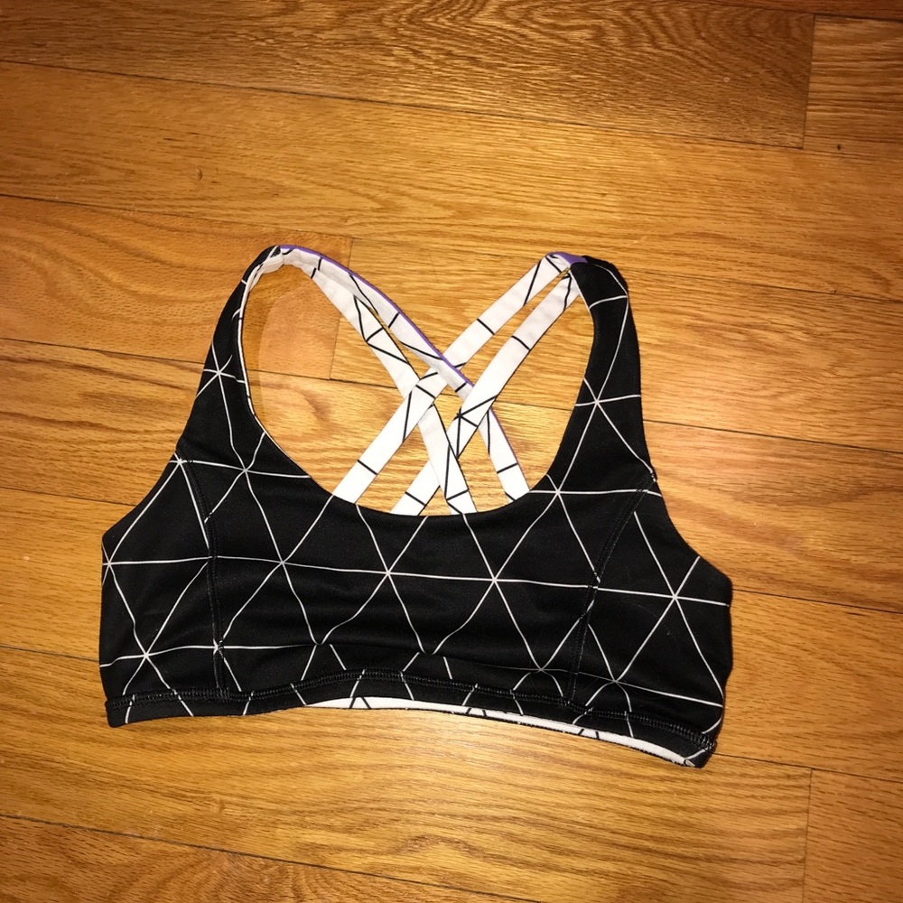 Reversible ivivva bra size 12